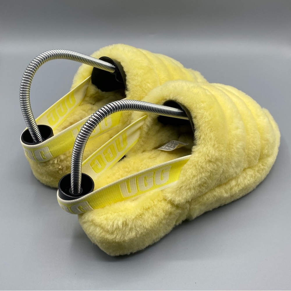 UGG Women's Slippers in Sunny Yellow - Picture 2 of 4